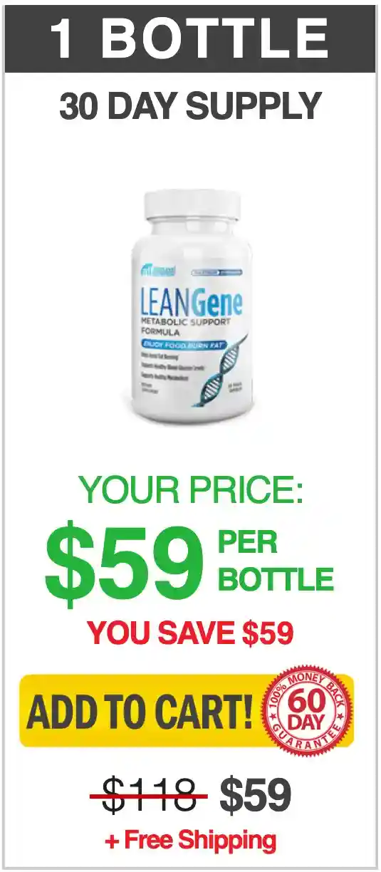 lean gene one bottle pack